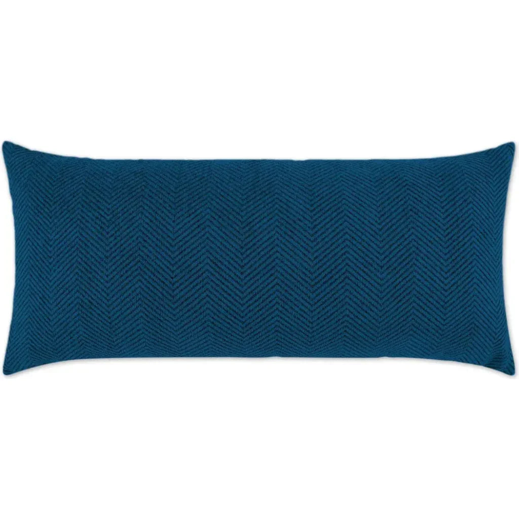 Outdoor Justify Lumbar Pillow - Indigo