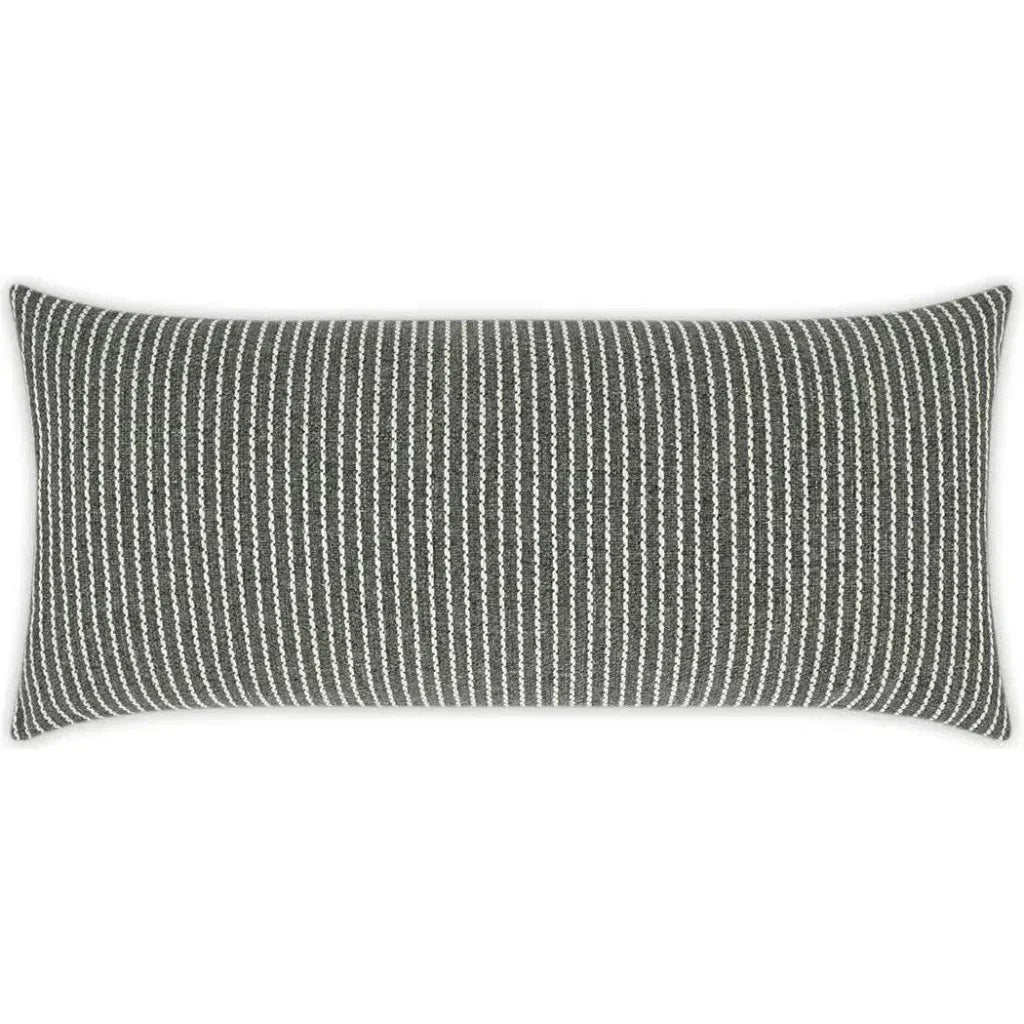 Outdoor Linus Lumbar Pillow - Graphite
