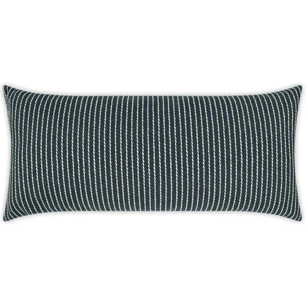 Outdoor Linus Lumbar Pillow - Indigo