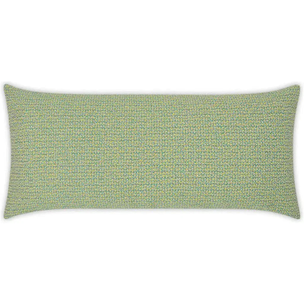 Outdoor Melan Lumbar Pillow - Caribe