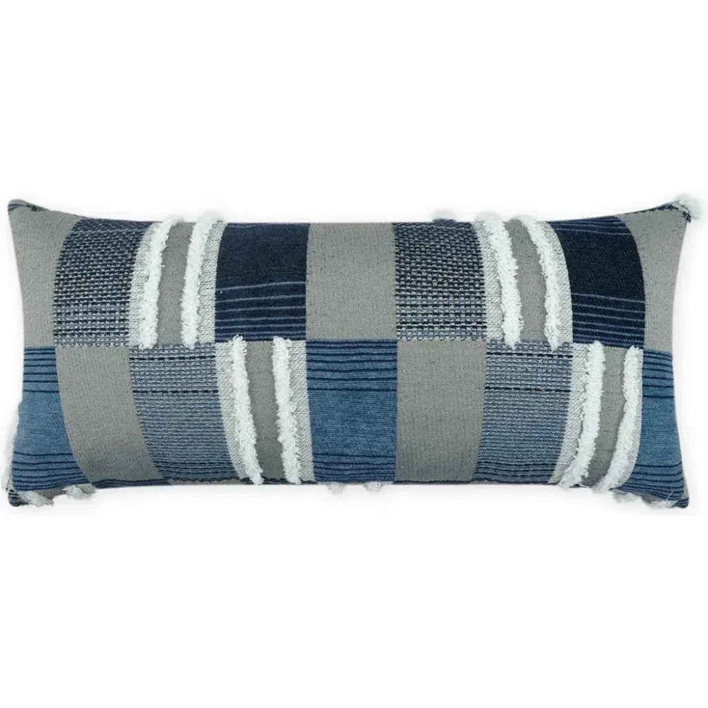 Outdoor Mickey Lumbar Pillow - Indigo