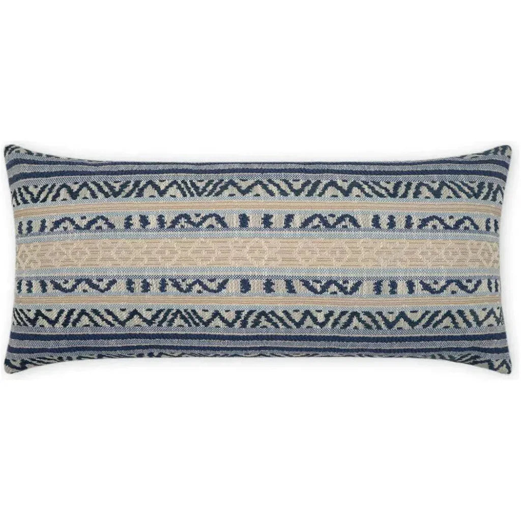 Outdoor Motiva Lumbar Pillow - Azure