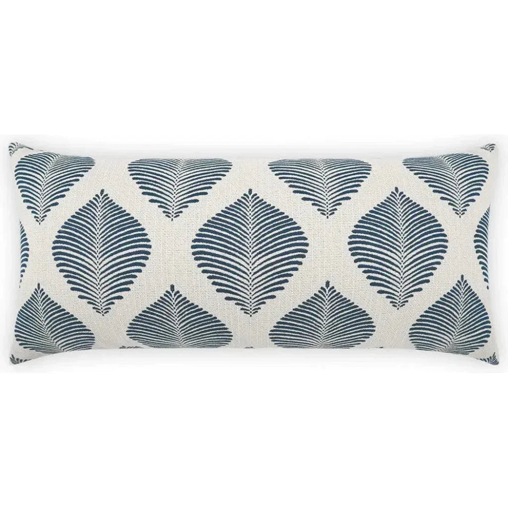 Outdoor Palmero Lumbar Pillow - Blue