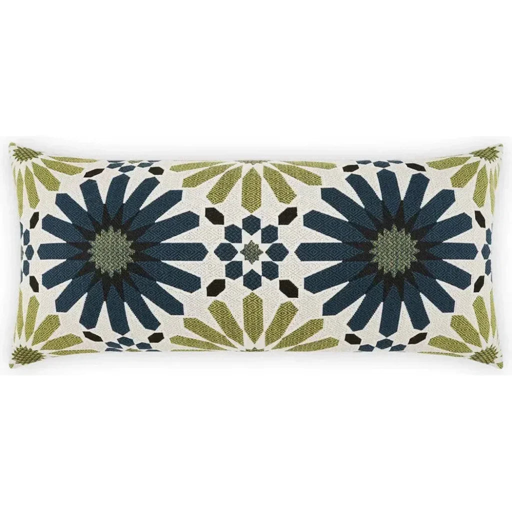 Outdoor Pasha Lumbar Pillow - Blue