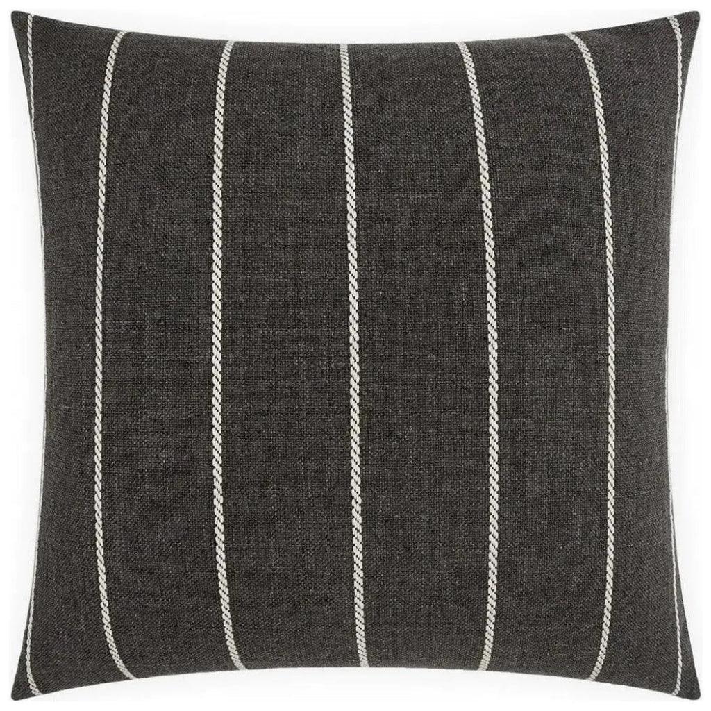 Outdoor Pencil Pillow - Carbon