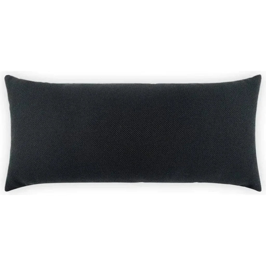 Outdoor Pyke Lumbar Pillow - Ebony