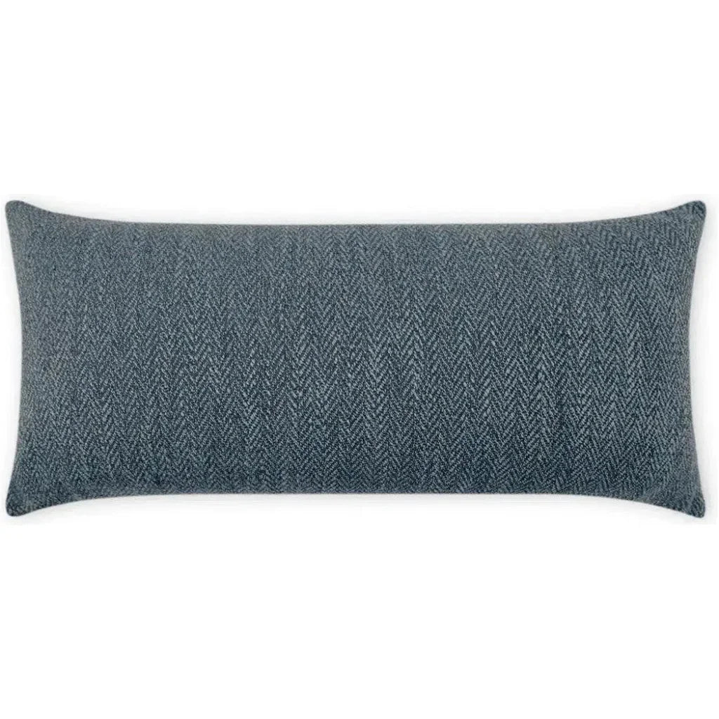 Outdoor Stratford Lumbar Pillow - Denim