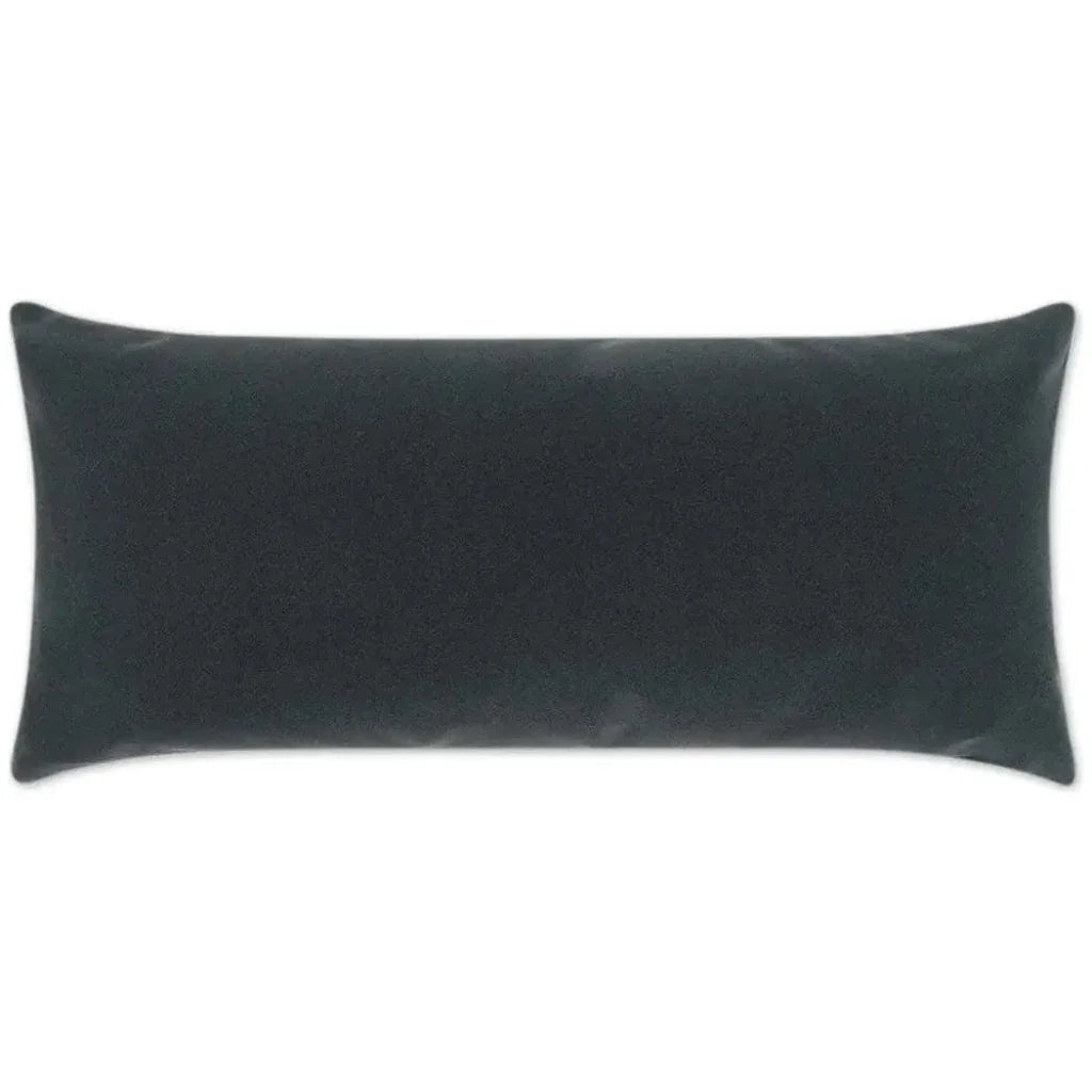 Outdoor Sundance Lumbar Pillow - Charcoal