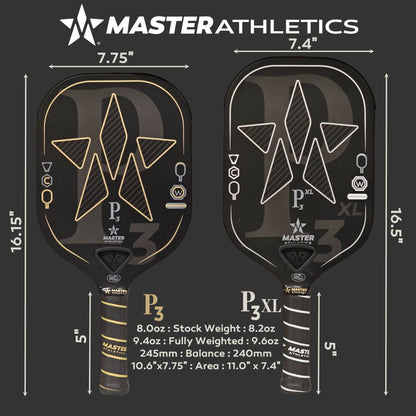 MASTER ATHLETICS P3XL PICKLEBALL PADDLE