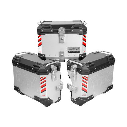 Aluminum Side Panniers, Top Case & Mounting Rack System for CFMOTO 450MT (2024-)