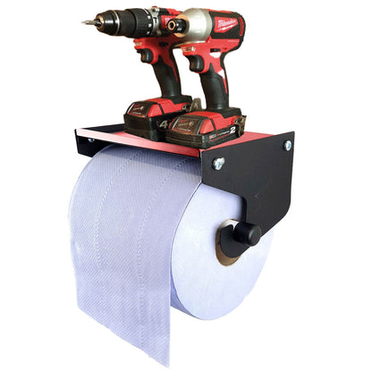 Van Mountable Blue Roll Paper Towel Holder Dispenser Stop Brake Office Cleaning