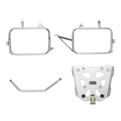 Aluminum Side Panniers, Top Case & Mounting Rack System for CFMOTO 450MT (2024-)