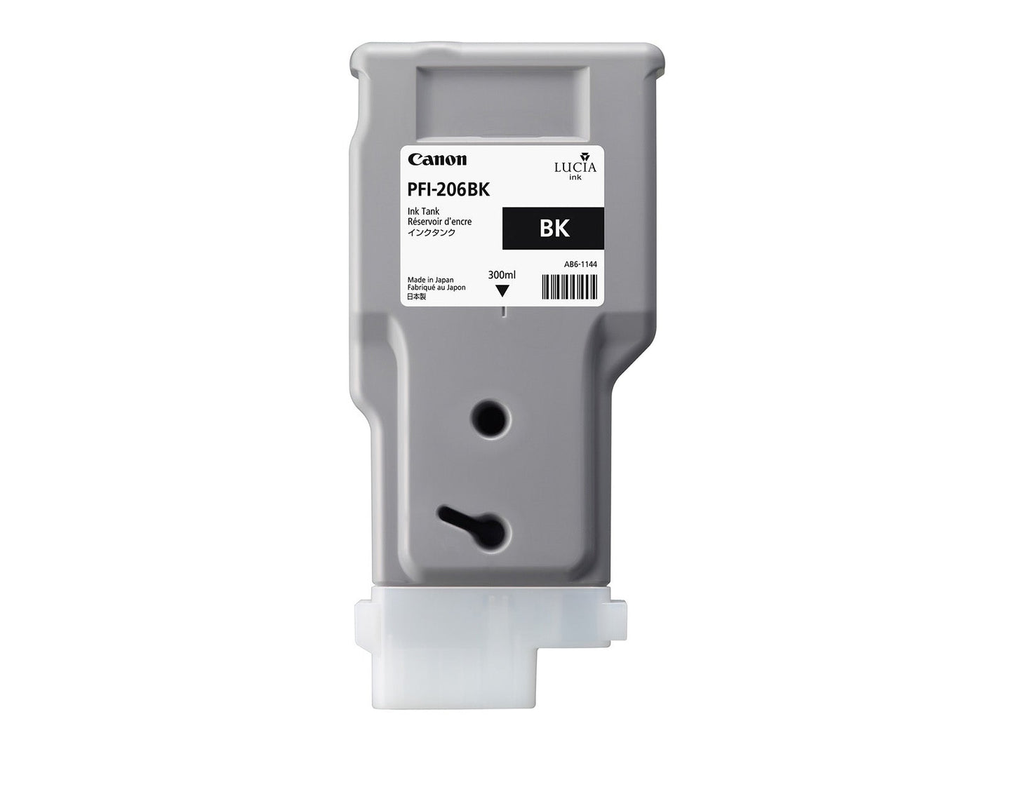 New, Pre-Owned - Canon PFI-206 300mL Black PFI-206BK Ink Cartridge