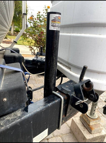 RV Flagpole Kit – Telescoping Pole + 6" Frame Mount | Poles and Holders