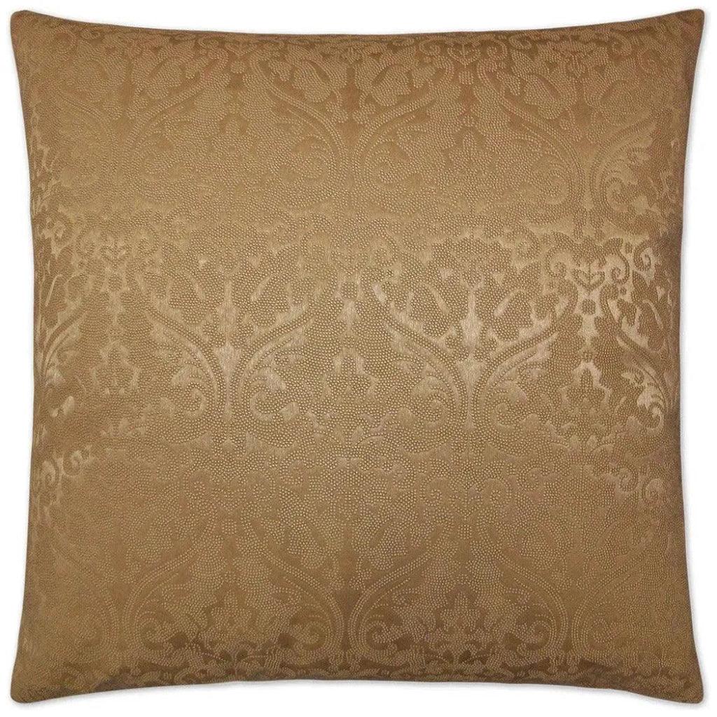 Parisian Brown Throw Pillow With Insert