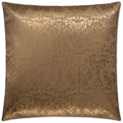 Parisian Copper Throw Pillow With Insert