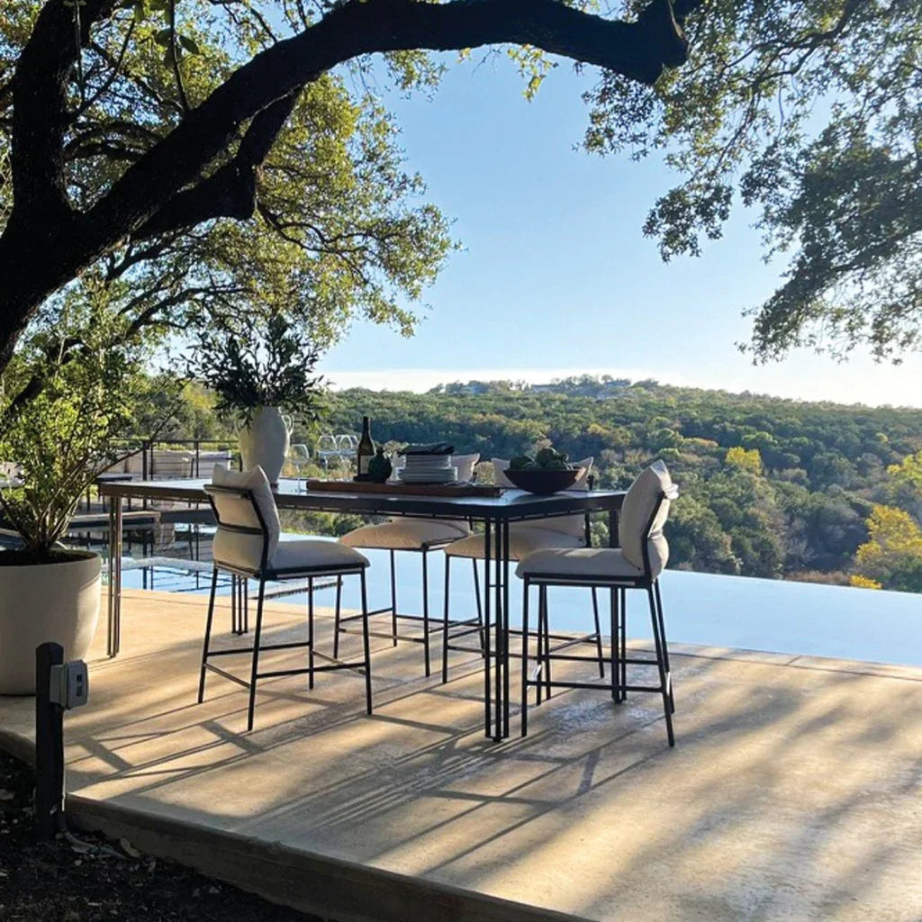 Patinero Aluminum Patio Counter Table