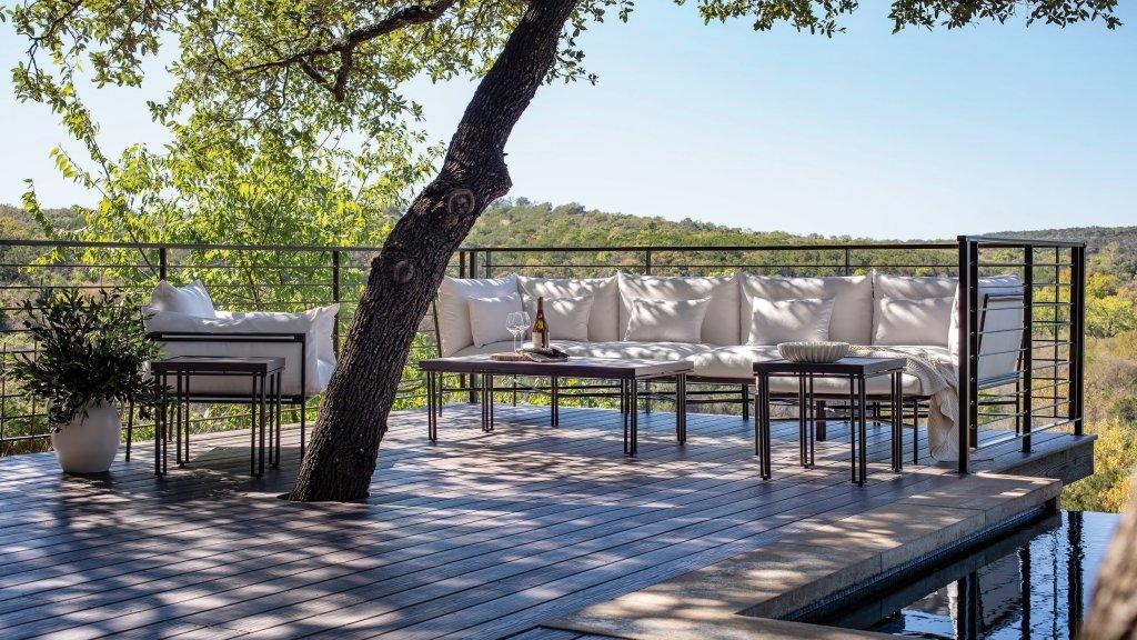 Patinero Quick-Dry Cushions Patio Modular Armless Chair