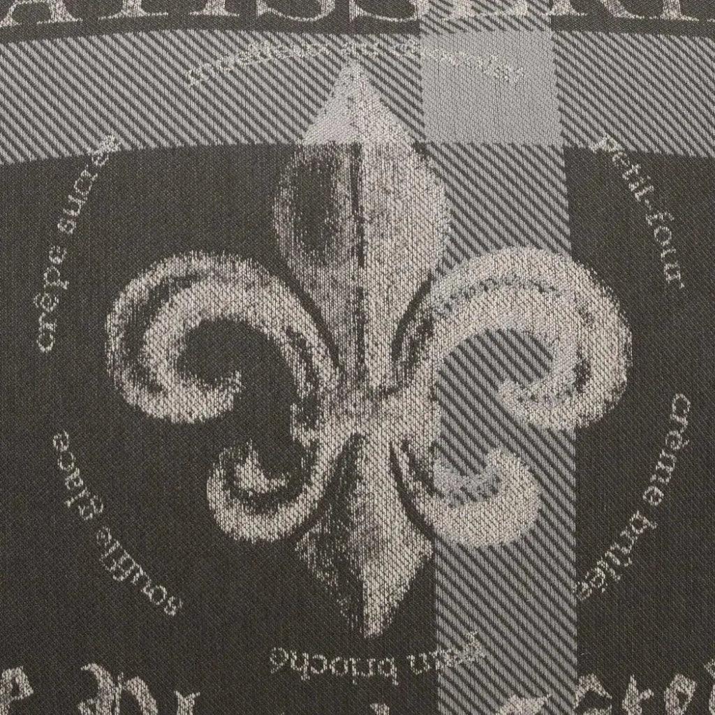 Patisserie Grey Throw Pillow With Insert