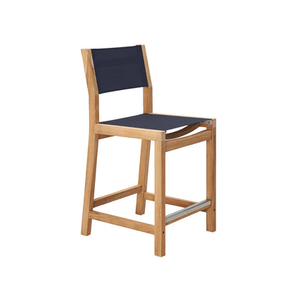 Pearl Teak Patio Counter Height Dining Set 5PC