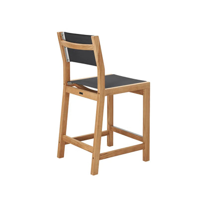 Pearl Teak Patio Counter Height Dining Set 5PC