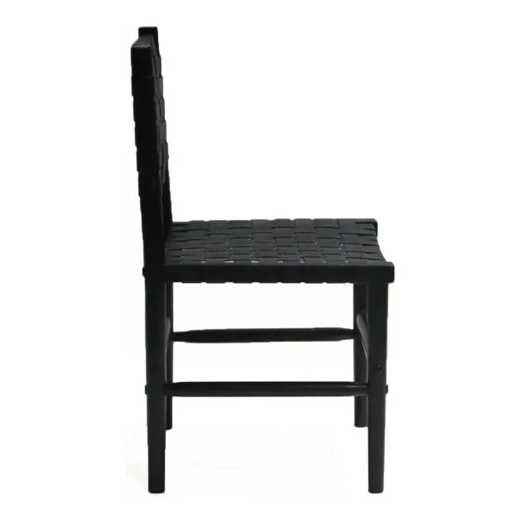 Perry Leather Armless Dining Chair