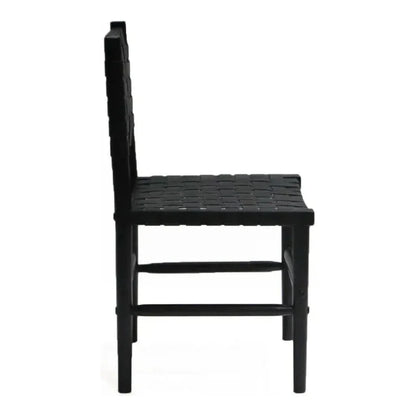 Perry Leather Armless Dining Chair