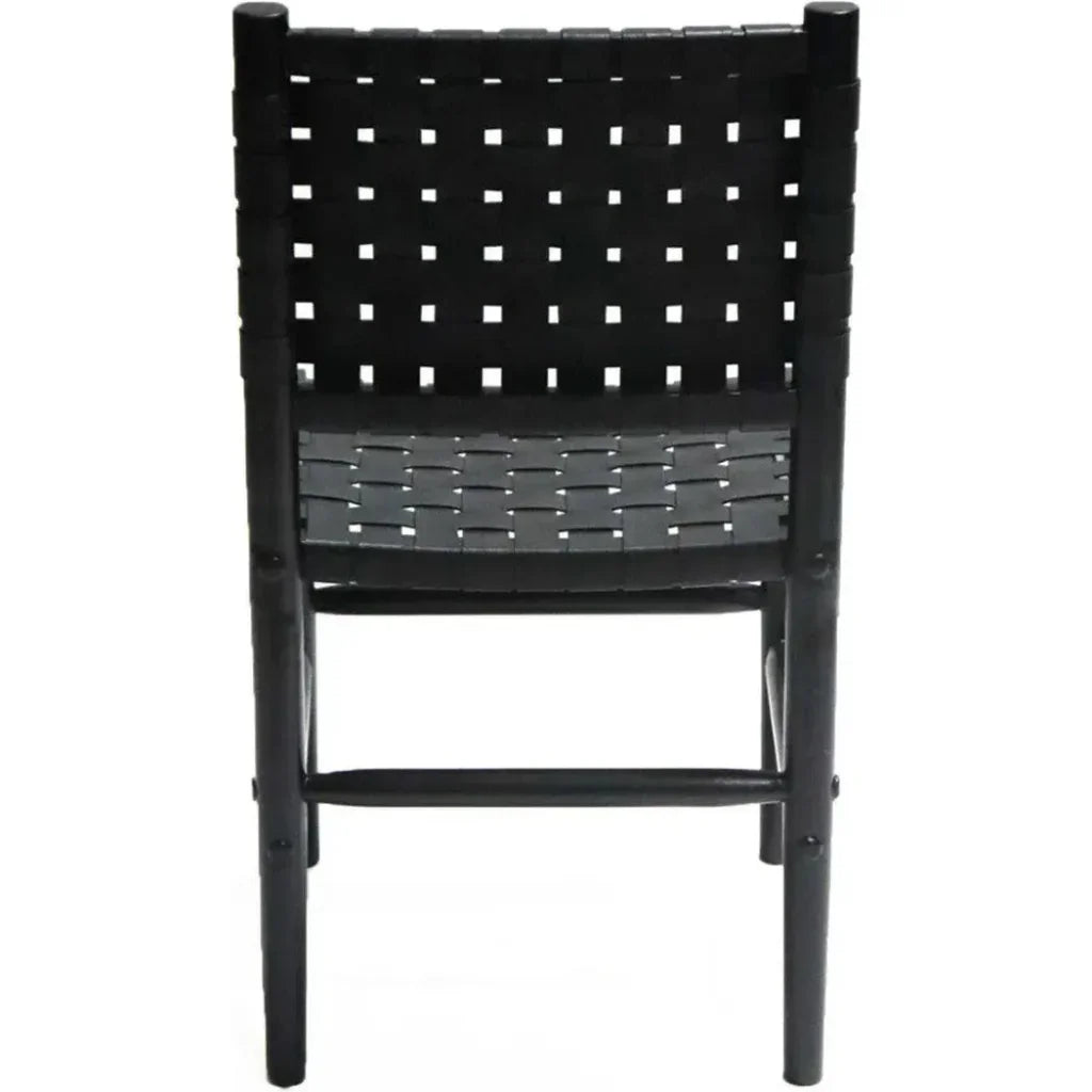 Perry Leather Armless Dining Chair