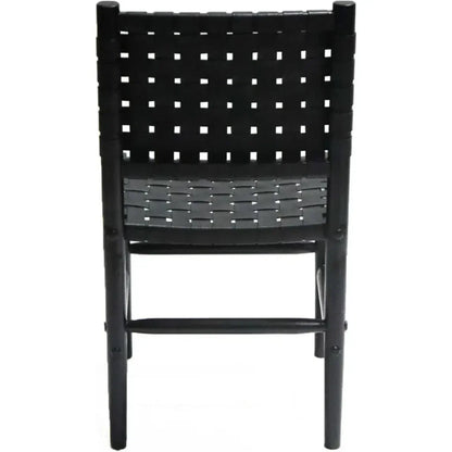 Perry Leather Armless Dining Chair