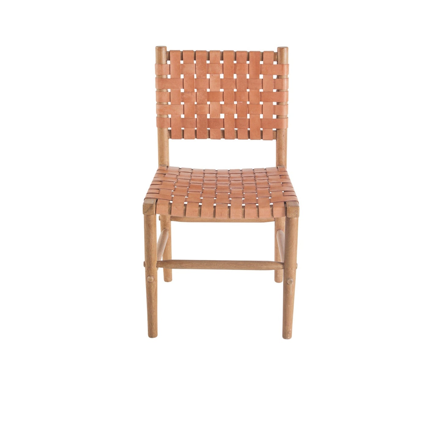Perry Leather Armless Dining Chair