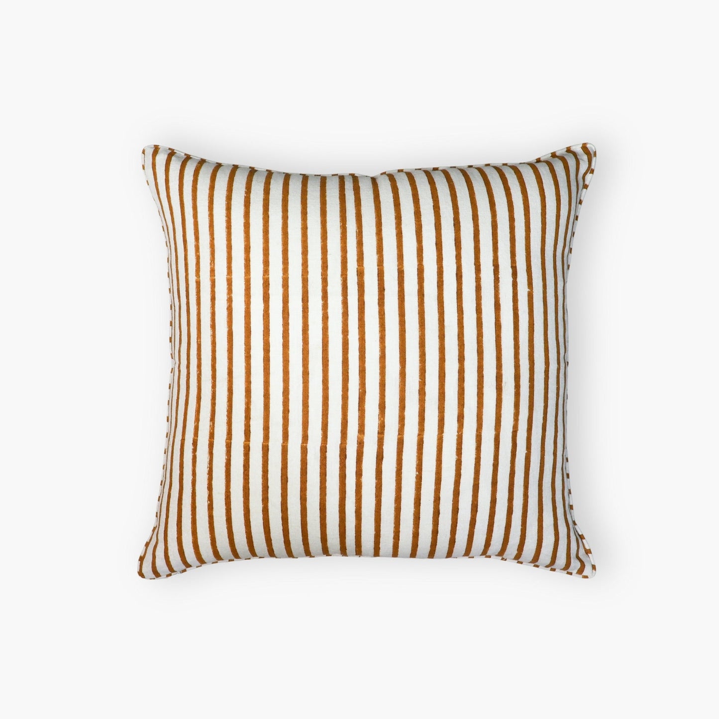 Bahaar Throw Pillow Cover - Ginger & Blue