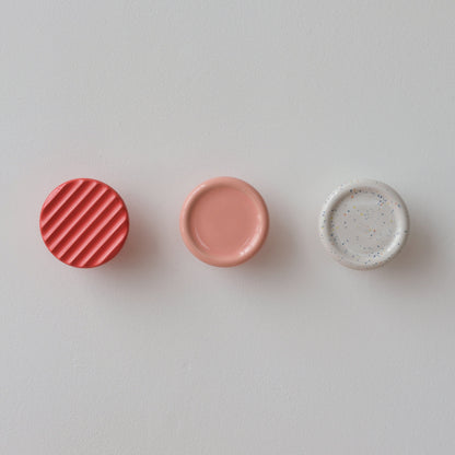 Sequence coat hook - Fluted