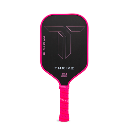 RUSH 13  SINGLES (PINK)  Includes custom weight card, paddle cover, paddle eraser, and lead weights.