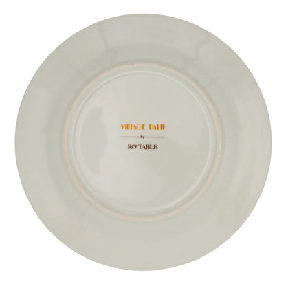 Pistachio & Lychee Leaf Dinner Plate - Set of 4 (+1 Bonus Plate)