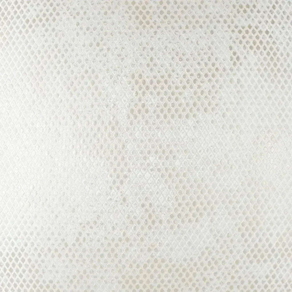 Pitone Animal Glam Gold White Large Throw Pillow Insert
