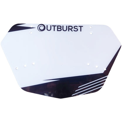OUTBURST BMX PRO NUMBER PLATE