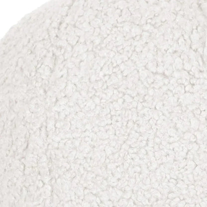 Poodle Ball Cloud White Throw Pillow Insert