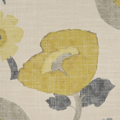 Poppy Floral Design Throw Pillow