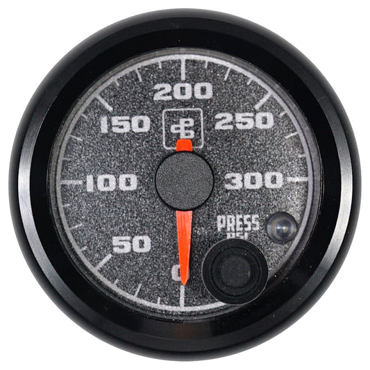 Power Driven Black 300 psi Universal Pressure Gauge