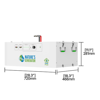 Powerhouse V2 Solar Generator and Transfer Switch