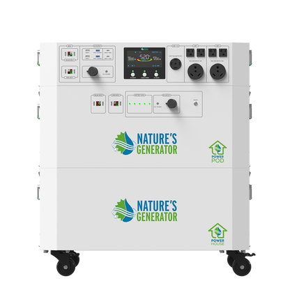 Powerhouse V2 Solar Generator and Transfer Switch