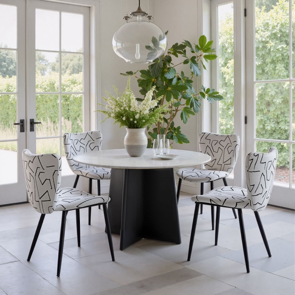 Prestige Faux Leather Dining Chair 2PC