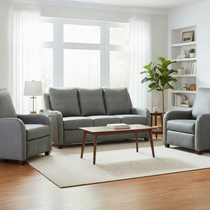 Prestinia Luxury Power Motion Leather Sofa