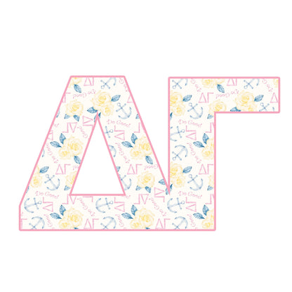 Delta Gamma Door Hanger