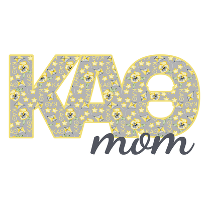 Kappa Alpha Theta Mom Garden Stake
