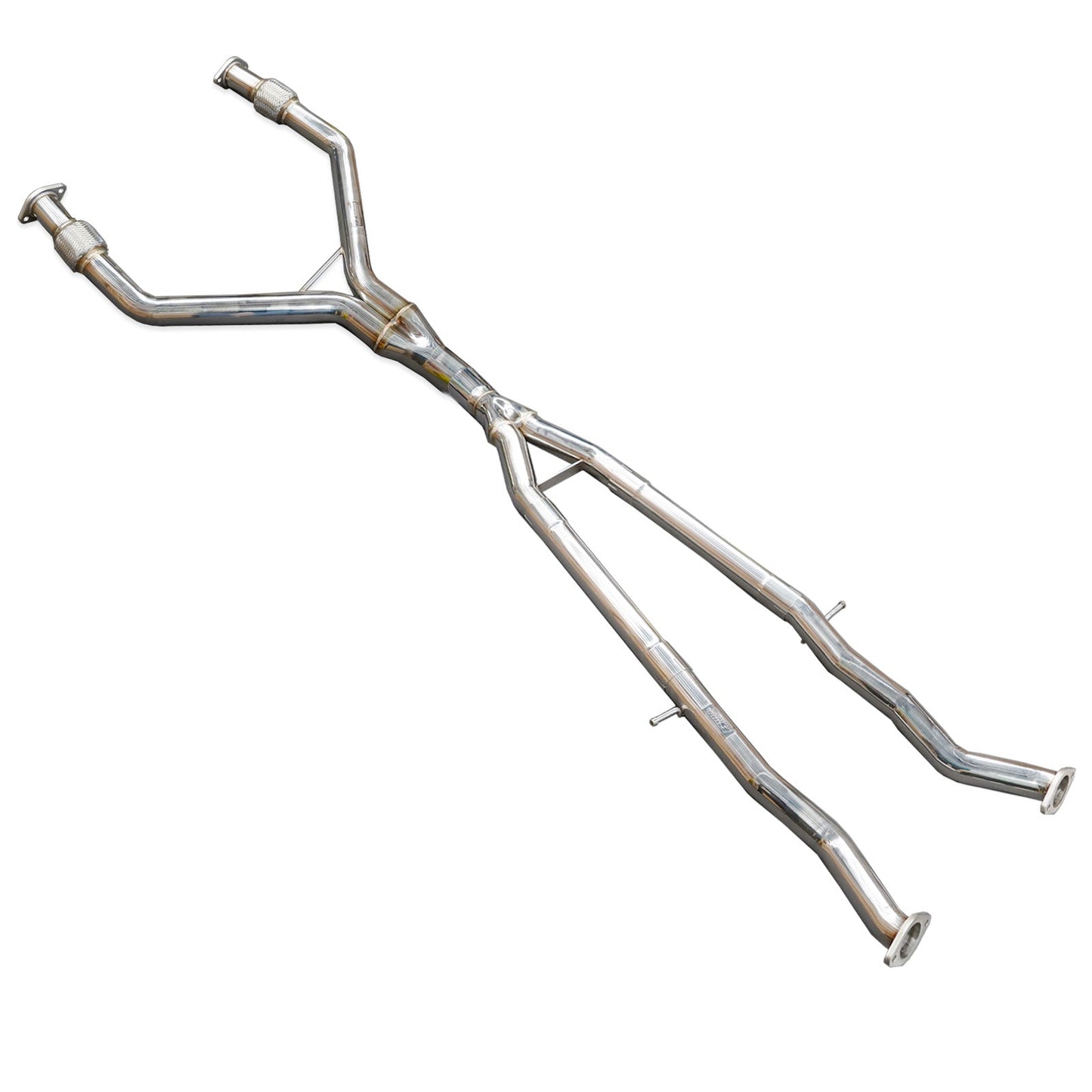 2.5" to 3" Y-Pipe Kit Stainless Steel for 2017-2022 Infiniti Q60 CV37 V6 3.0L Twin Turbo