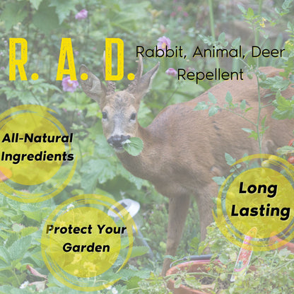R.A.D.; Rabbit, Animal, Deer Repellent 32oz Concentrate
