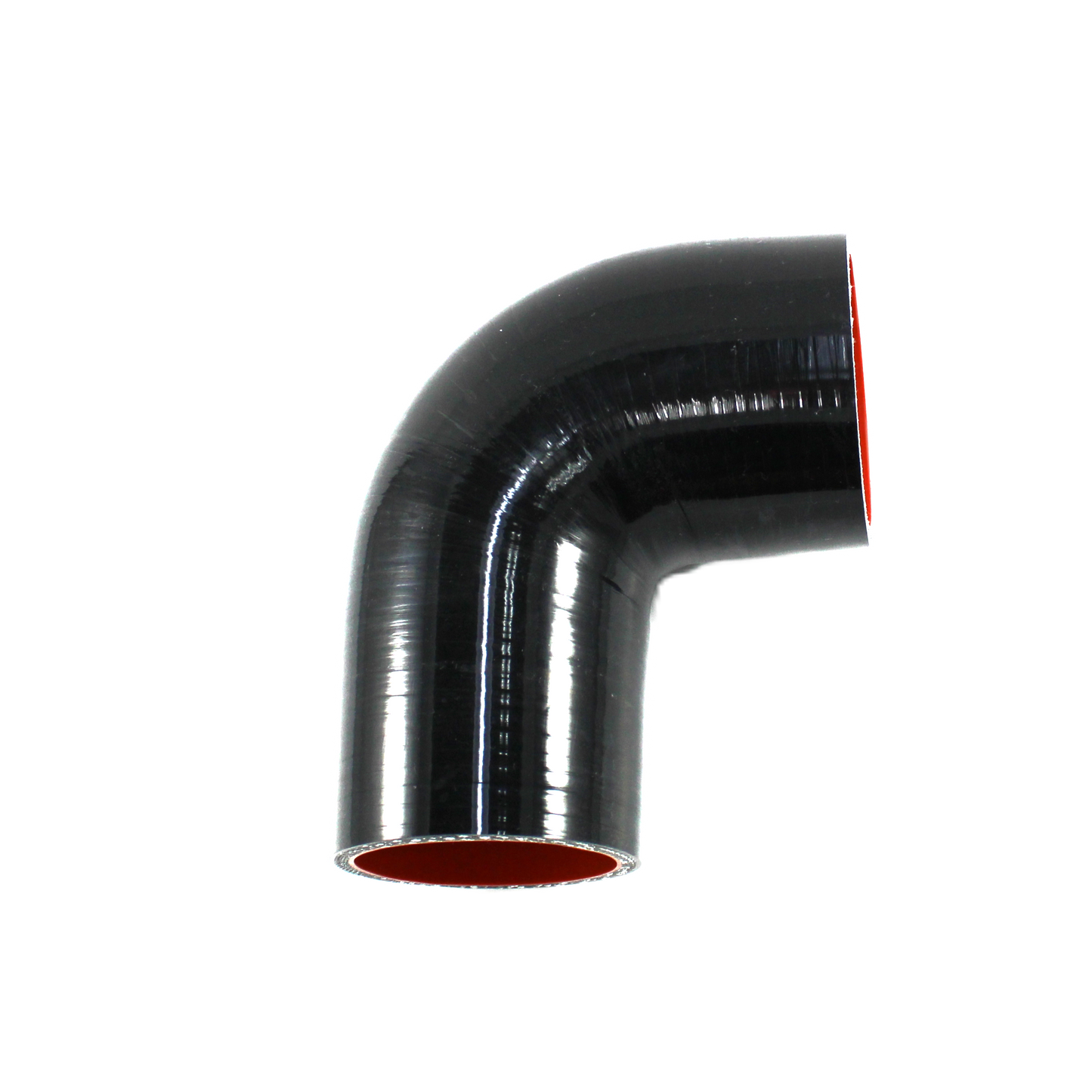 3" (5" leg) to 2.75" (4" leg) ID Gloss Black