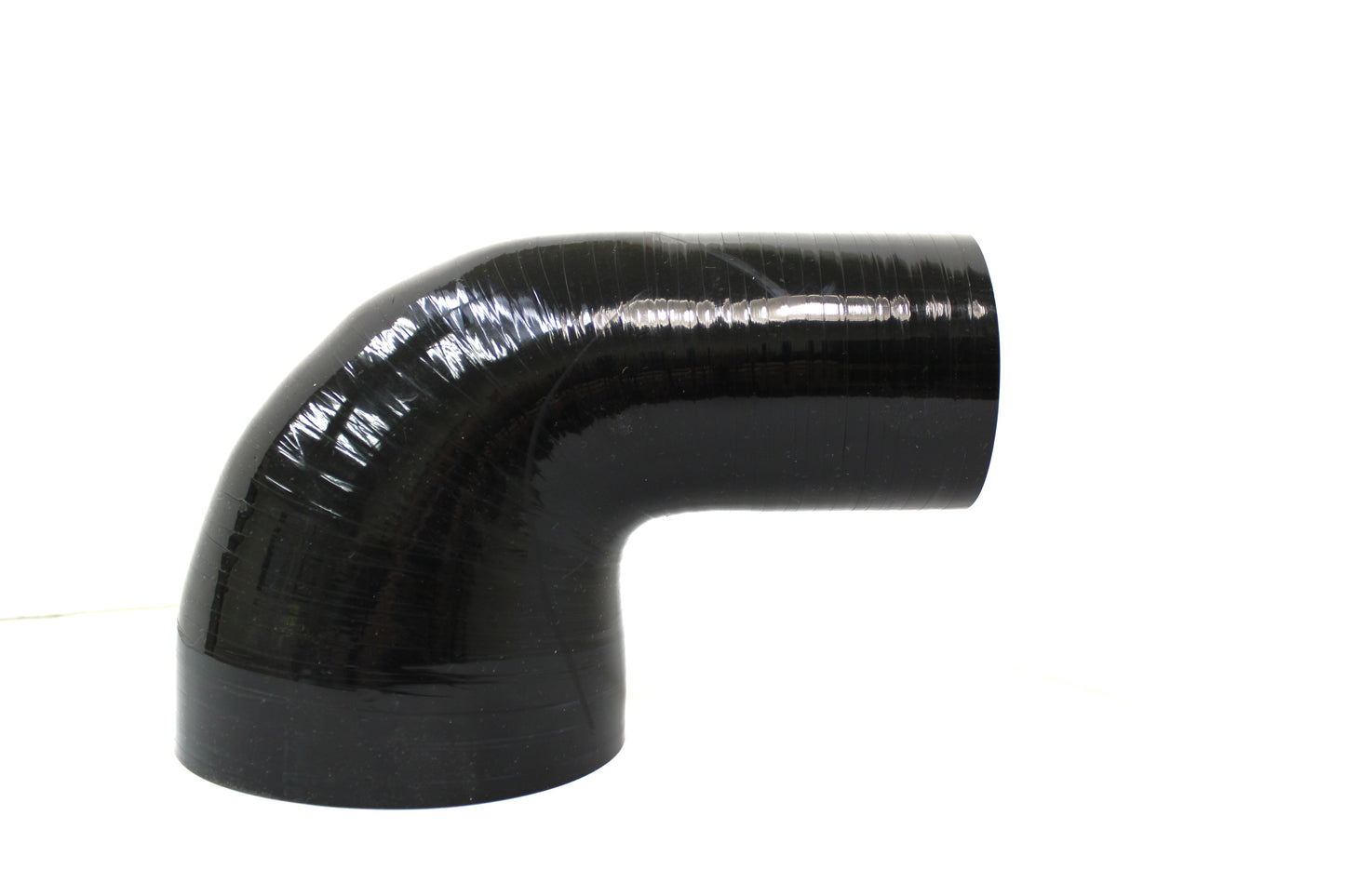 5" to 3" ID Gloss Black - One Short Leg