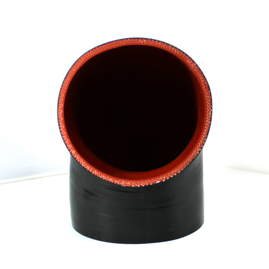 6" to 5" ID Gloss Black - Short Radius